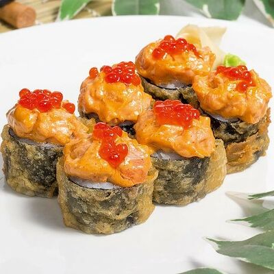 Икура Сяке Спайси Маки в Луиджи & Тосё по цене 599