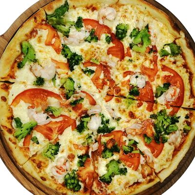 Пицца с креветками в Evroroll по цене 1000 ₽