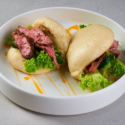 Бао-тако с ростбифом в Токио по цене 24 р.