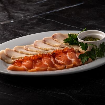 Ассорти рыбное в Оливье по цене 1050 ₽