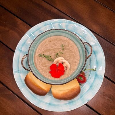 Суп- крем из белых грибов в БункерПаб по цене 450 ₽