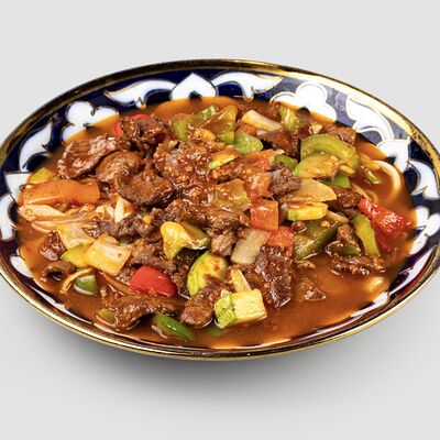 Суйру лагман с говядиной S в УЗБЕЧКА N1 по цене 2986 ₸