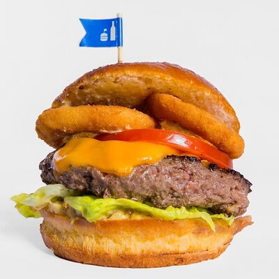 Французский бургер 2.0 в Бюро Бургеры и Бар по цене 710 ₽