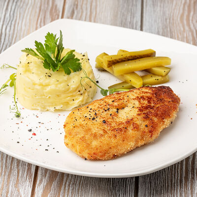 Пожарская котлета в Кофейня на Остоженке по цене 1150 ₽