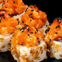 Лосось Фламбе в Sushi Шах