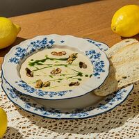 Крем-суп из лесных грибовв Airy restaurant