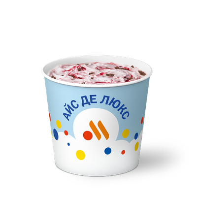 Айс Де Люкс Шоколадно-клубничное в Вкусно – и точка по цене 139 ₽