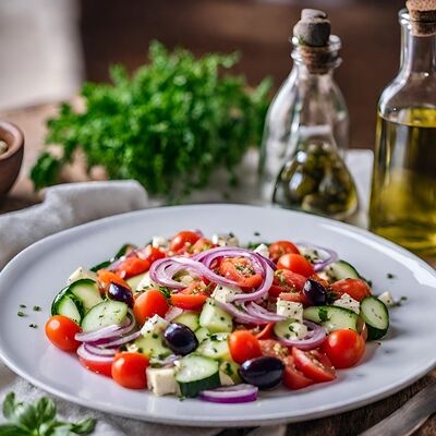 Греческий салат в Триумф по цене 380 ₽