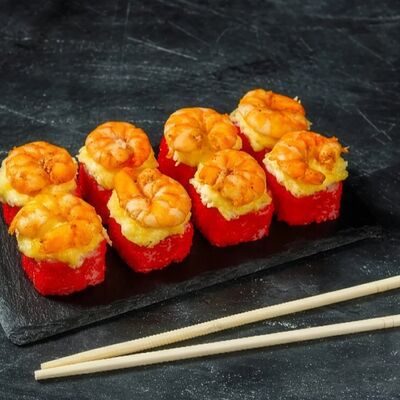 Императорская креветка грильв Роллы от Феодосия по цене 459 ₽