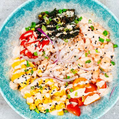 Боул с креветками в Newbar по цене 560 ₽