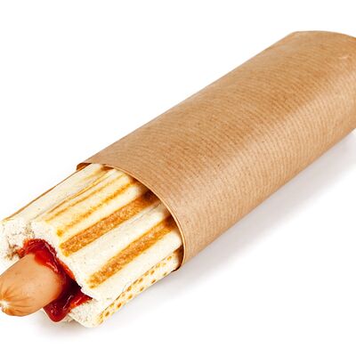 Хот-дог с сыром и беконом в Бургер Chef по цене 420 ₽