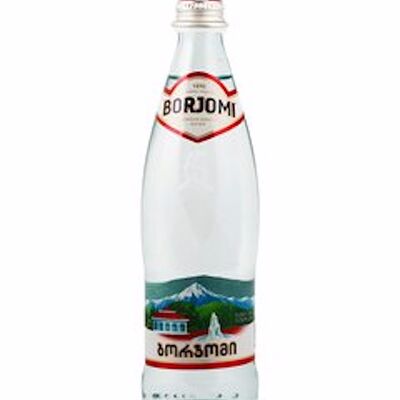 Грузинская минеральная вода Borjomi в Алубали - вкус Грузии по цене 350 ₽