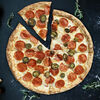 Логотип кафе Wow pizza