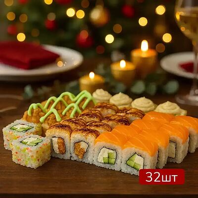 Сет Праздничный в Суши бокс по цене 2428 ₽