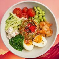 Поке с креветками в Лапша и Утки