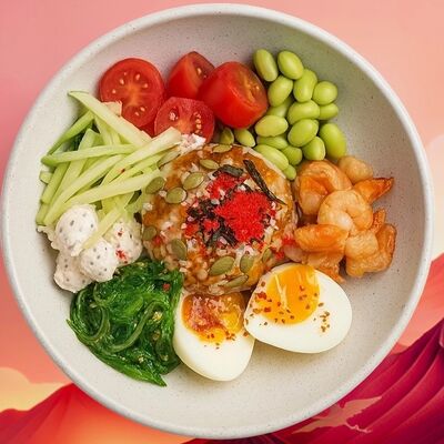 Поке с креветками в Лапша и Утки по цене 892 ₽