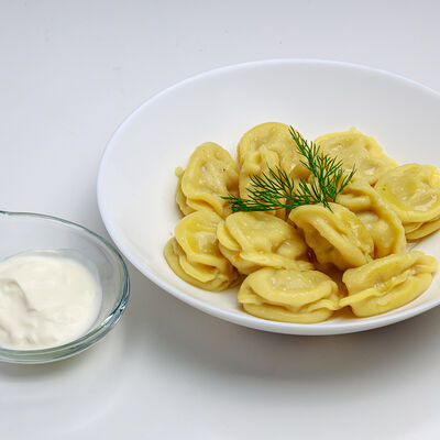 Пельмени из свинины и говядины в Абсолют по цене 430 ₽