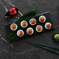 Двойной нори сяке в ROLLS KING SUSHI KINGDOM