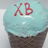 Кулич пасхальный творожный с изюмом в Mr. Крендель