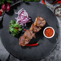 Шашлык из бараньих яблочек в Ресторан Барашек