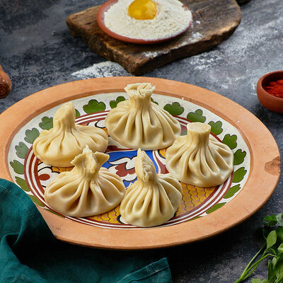 Хинкали с бараниной в Ели-Пили по цене 150 ₽