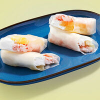 Двойной спринг-ролл с креветкой и соусом понзу в ProSushi