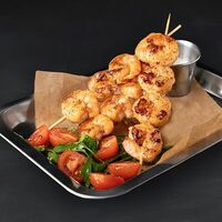 Креветки гриль в Gellert Bar