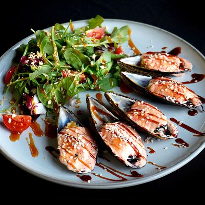 Запечённые Мидии гигант в Rollup по цене 625 ₽