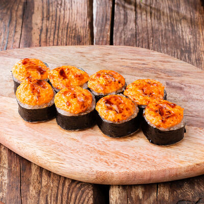 Ролл запеченный с курицей в Сушишоп по цене 205