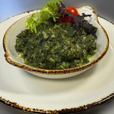 Шпинат томленный в сливках в Маск по цене 720 ₽