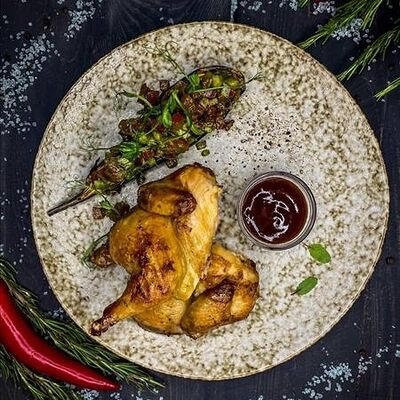 Цыпленок с баклажаном в Малевичи по цене 960 ₽