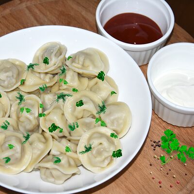 Пельмени Сибирские в Пельменная №1 по цене 585 ₽