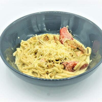 Паста Мафальдине в Домашний очаг по цене 570 ₽