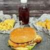 Биг Чикен комбо на одного в Burger Cafe по цене 848