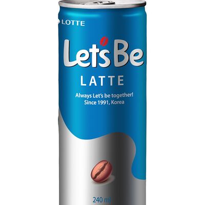 Негазированный кофейный напиток Lotte Lets Be Latte в ZAKAZOOM по цене 117 ₽