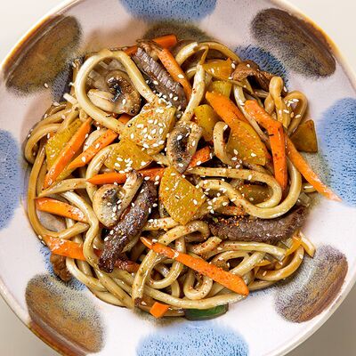 Рамен с курицей в медовом кимчив Мао по цене 415 ₽