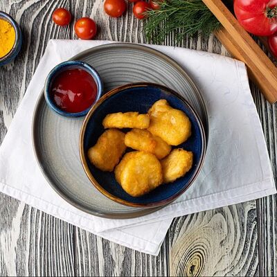 Наггетсы с кетчупомв Линдфорс по цене 615 ₽