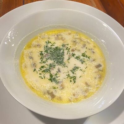 Сырный суп в Трактир Распутинский по цене 180 ₽