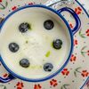 Манная каша с голубикой и пломбиромв Мари Vanna по цене 650