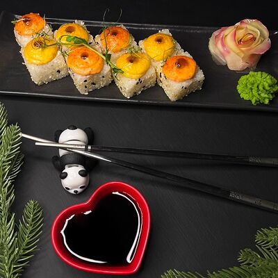 Сливочный, запеченный с лососем в От Нафани по цене 585 ₽