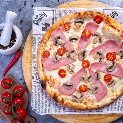 Пицца Ветчина-грибы 450 г в Donna Maria PREMIUM по цене 880 ₽