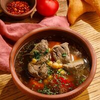 Суп Шурпа в Кукуруза