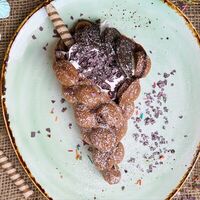 Гонконгская вафля шоколадная в Сироп