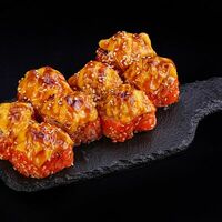 Запеченный лосось в MOS Lounge & Bar