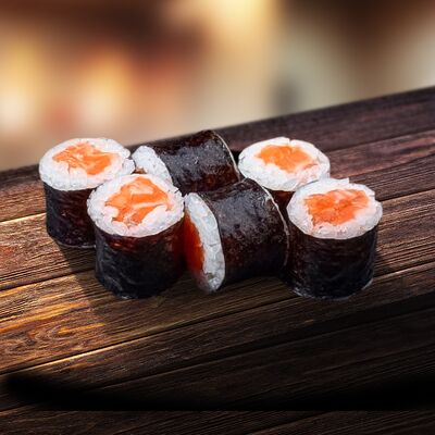 Мини-ролл лосось в Суши Рай по цене 360 ₽