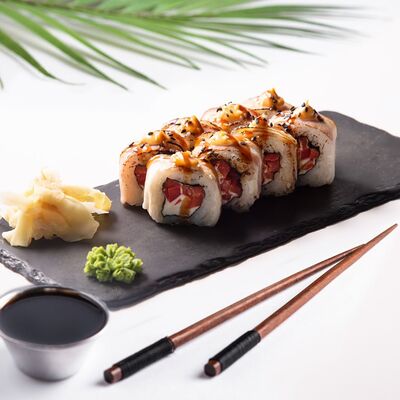 Ролл с опаленным беконом в Союз по цене 371 ₽