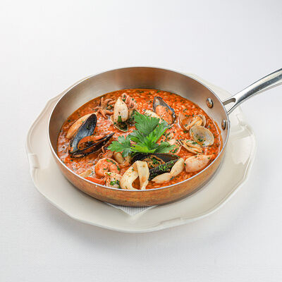 Ризотто с морепродуктами в La Scala Trattoria Ignazio по цене 54 р.