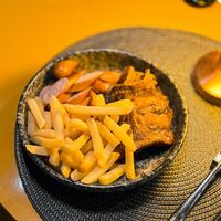 Мясной горячий сет в Мишка Бар