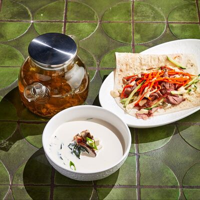 Обед из 2-х блюд (Салат, горячее) в Двор Помидор по цене 640 ₽