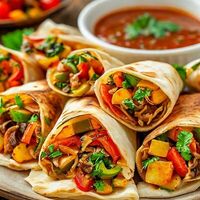 Шаурма вегетарианская в Вкусная шаурма